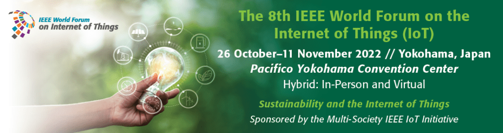 Call for papers - IEEE 8th World Forum on Internet of Things