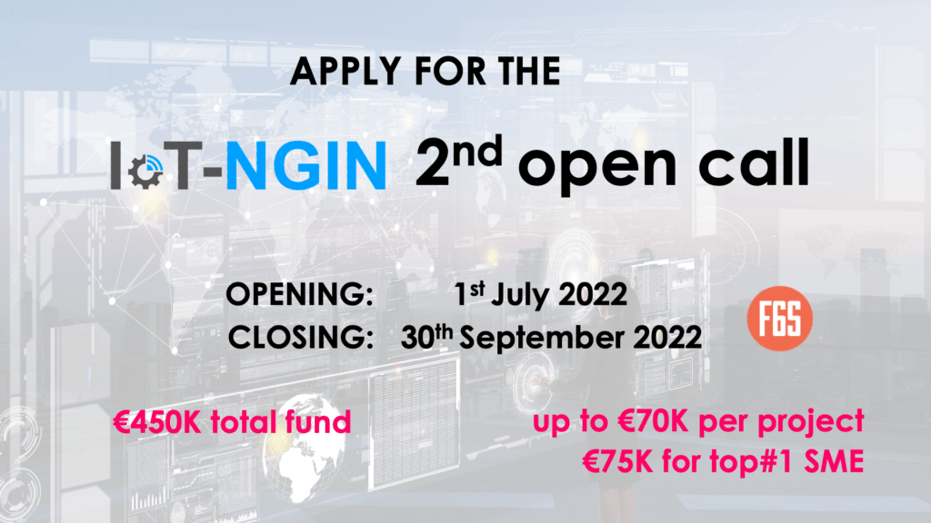 IoT-NGIN Open Call - get funding for your IoT project